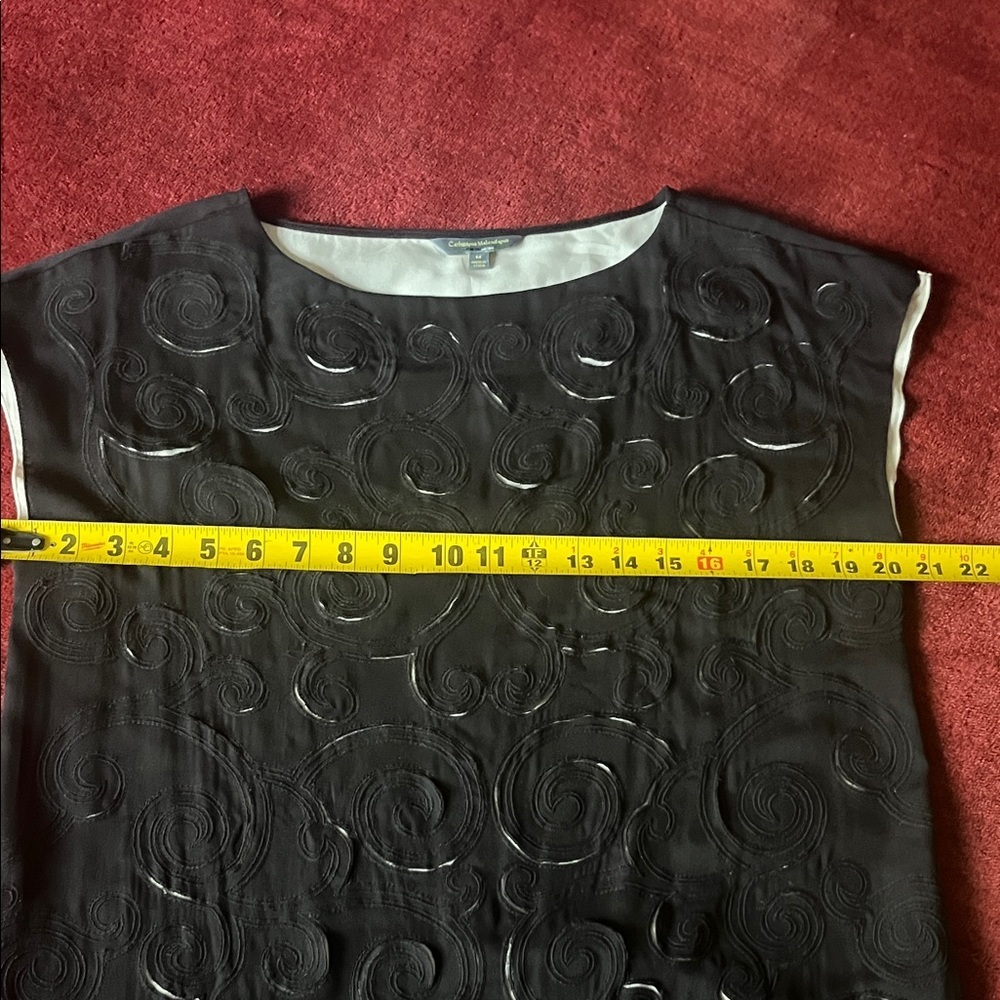 Catherine Malandrino Appliqué Shift Dress - Picture 10 of 12